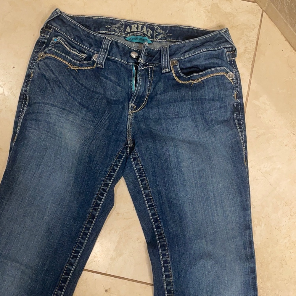 Ariat Turquoise bootcut jeans 30 short